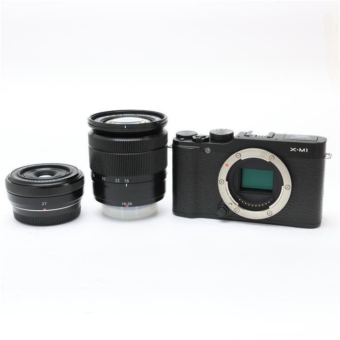 FUJIFILM 《並品》FUJIFILM X-M1 ダブルレンズキット : カメラ