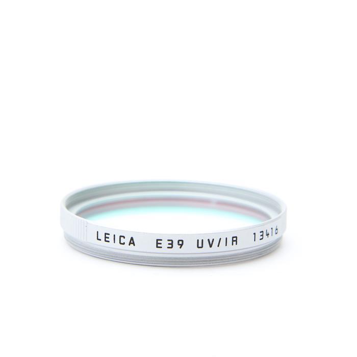 LEICA フィルター E39 UV/IR 13416 silver ライカ 《並品》Leica UV/IRフィルター E39 13416 : カメラ専門