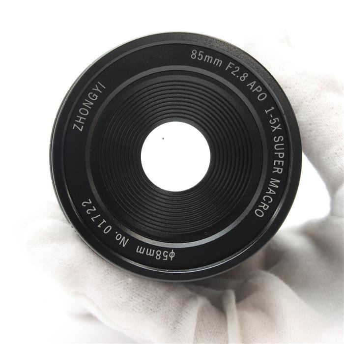 並品》ZHONG YI OPTICAL APO 85mm F2.8 SUPER MACRO 1-5X (ソニーE用