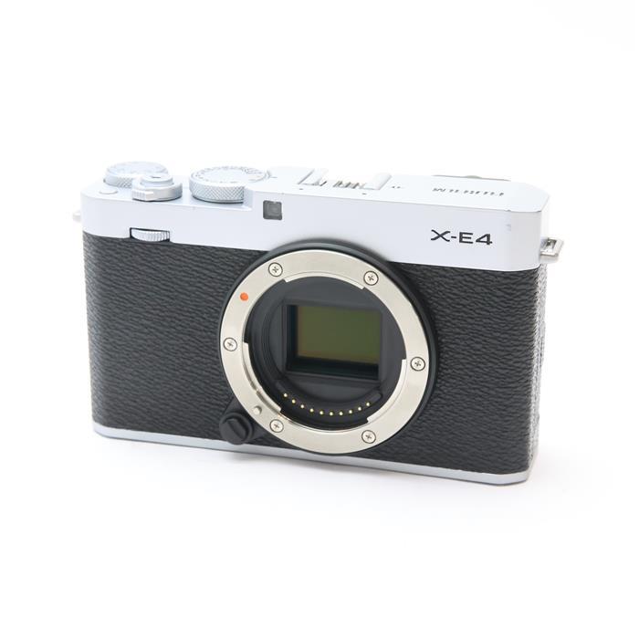 【中古】【美品】Fujifilm X-E4 ボディ FUJIFILM 中古 1年保証 美品 X-E4 ボディ シルバー : Premier
