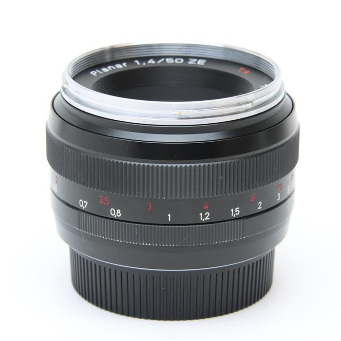 並品》Carl Zeiss Planar T* 50mm F1.4 ZE（キヤノンEF用） : カメラ