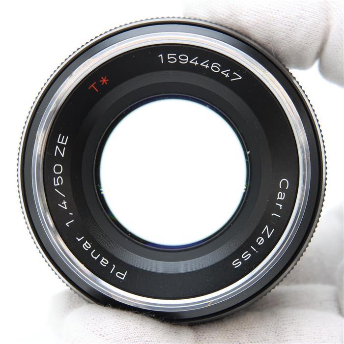Planar T* 1.4/50 ZE(キヤノンEF) カメラレンズ T* 1.4/50 Planar ブラック [キヤノンEF /単焦点レンズ