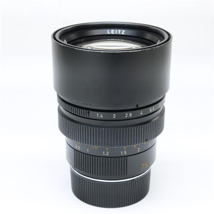 Summilux M75mm f1.4 フード組み込み メンテンス済み ライカ（Leica） 《並品》Leica ズミルックス M75mm F1.4 レンズフード