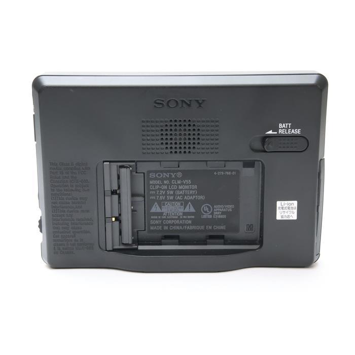 SONY 《良品》SONY クリップオンLCDモニター CLM-V55 : カメラ