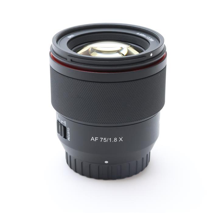 Samyang AF 75mm F1.8 X フジフィルム用 Xマウント Amazon.com : Samyang AF 75mm F1.8 for Fuji X - Lightweight