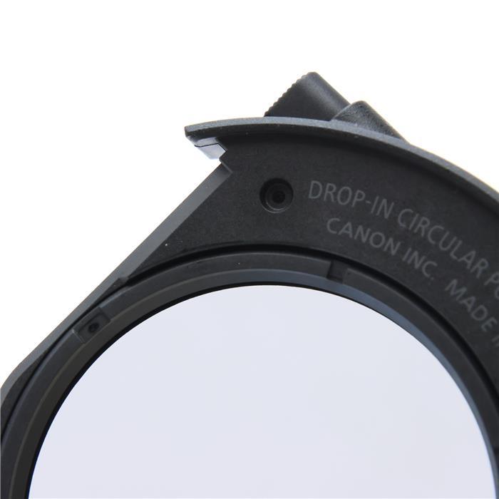 Canon ドロップイン　円偏光フィルター キヤノン 《美品》Canon ドロップイン円偏光フィルターA