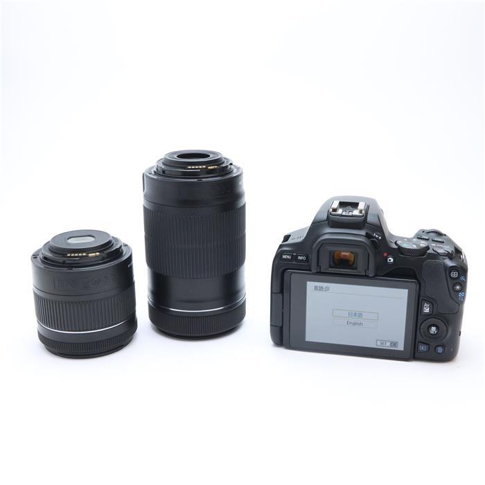 abc Canon EOS Kiss X10 ダブルレンズキット 販売終了】EOS Kiss X10(ブラック)・ダブルズームキット+