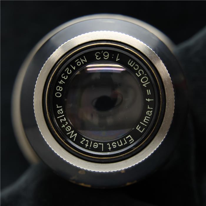 ライカ 《並品》Leica エルマー L105mm F6.3 山岳 フード付 : カメラ