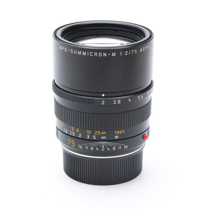 ライカアポズミクロンM75mm/F2 ASPH.6bit現行品 Leica レア 中古)Leica (ライカ) アポズミクロン M75mm F2.0 ASPH. (6bit