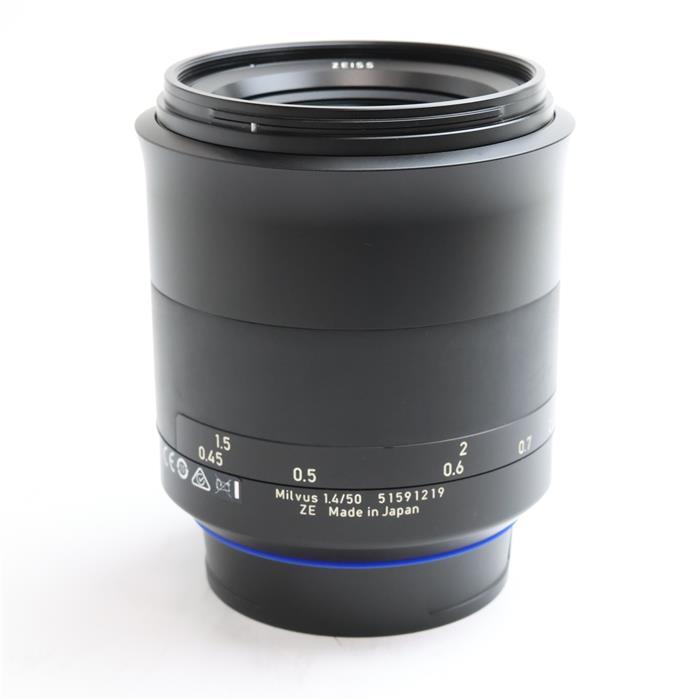 【中古】(コシナ) Cosina カールツアイス ミルバス 1.4/50 ZE キヤノンEF 中古】(コシナ) Cosina カールツアイス ミルバス 1.4/50 ZE