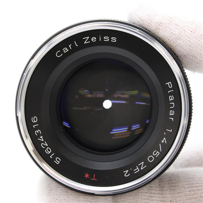 良品》Carl Zeiss Planar T* 50mm F1.4 ZF.2（ニコンF用） : カメラ
