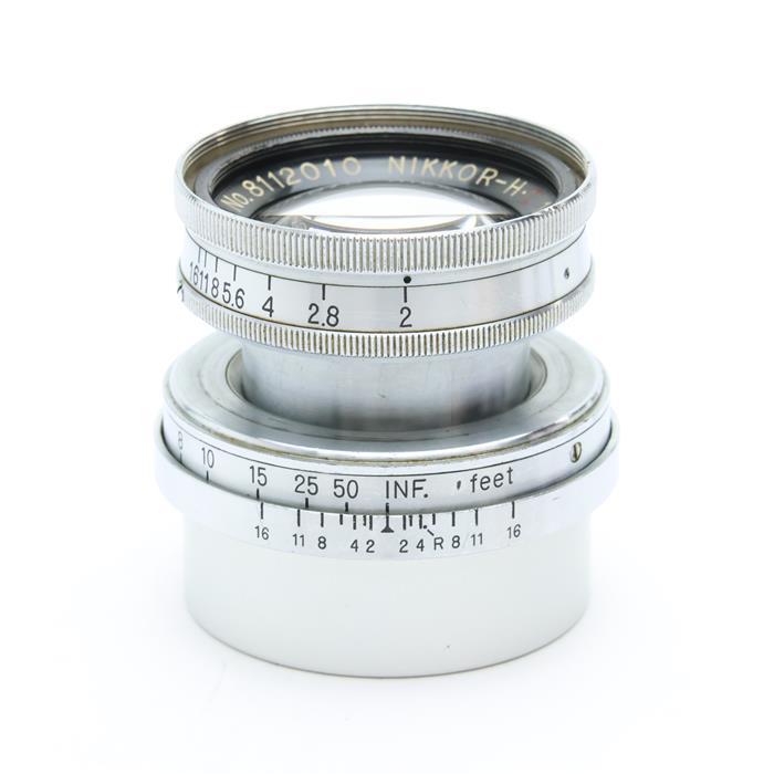 ニコン（Nikon） 《並品》Nikon NIKKOR-H (L) 50mm F2 (沈胴) : カメラ