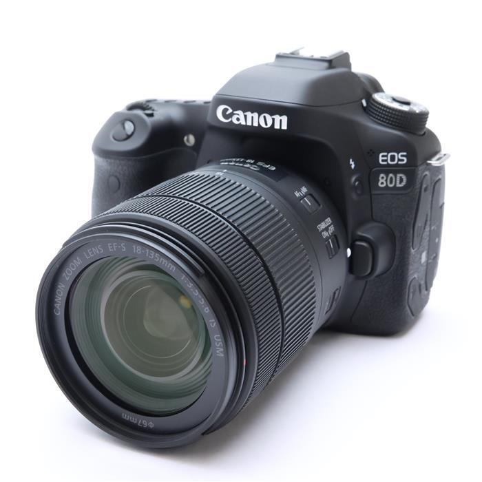 【動作確認済】Canon EOS 80D EF-S18-135 レンズキット キヤノン 《美品》Canon EOS 80D EF-S18-135 IS USM レンズキット