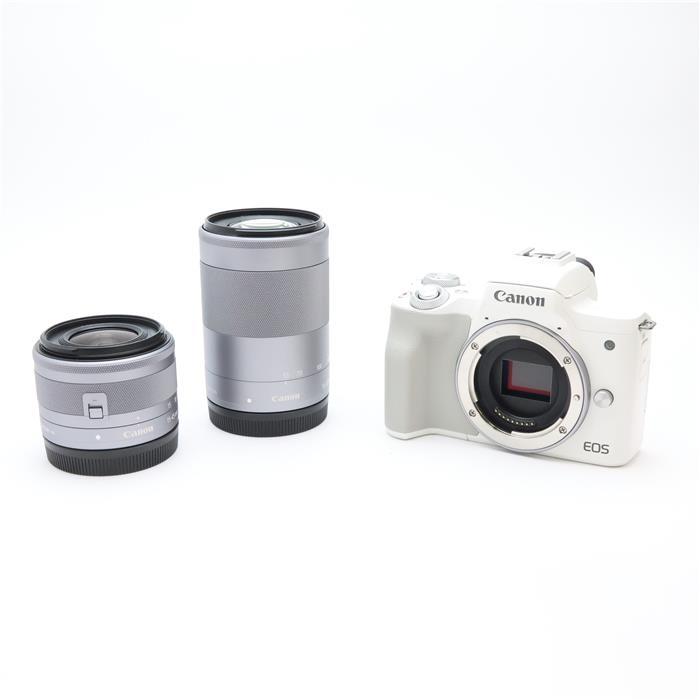 キヤノン 《美品》Canon EOS Kiss M2 ダブルズームキット : カメラ専門  