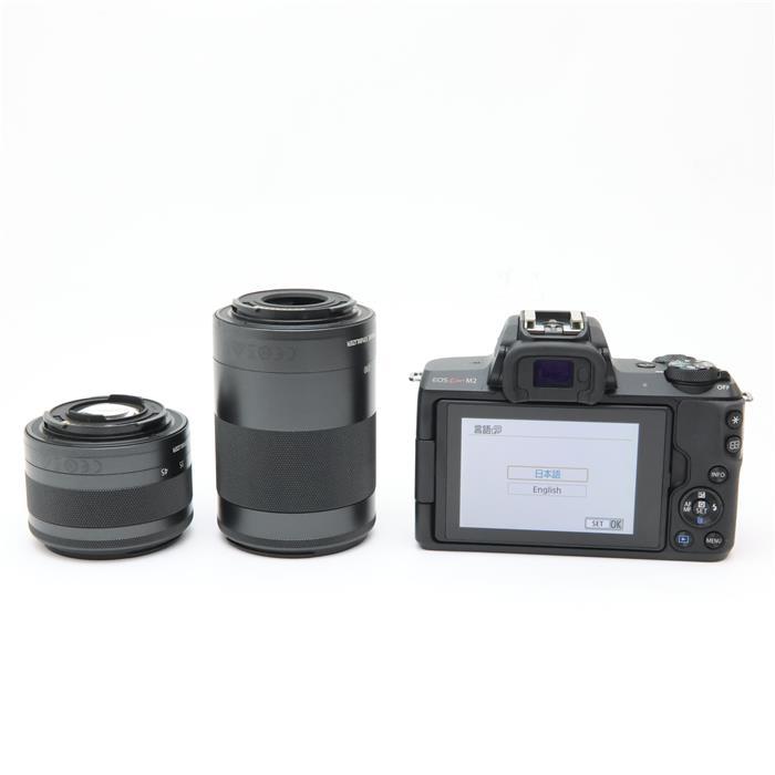 【美品・保証】Canon EOS Kiss M2 ダブルズームキット CANON EOS Kiss M2 ダブルズームキット [ブラック] 価格比較 - 価格.com