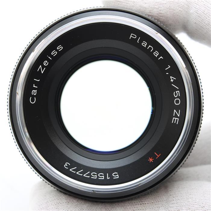 良品》Carl Zeiss Planar T* 50mm F1.4 ZE（キヤノンEF用） : カメラ