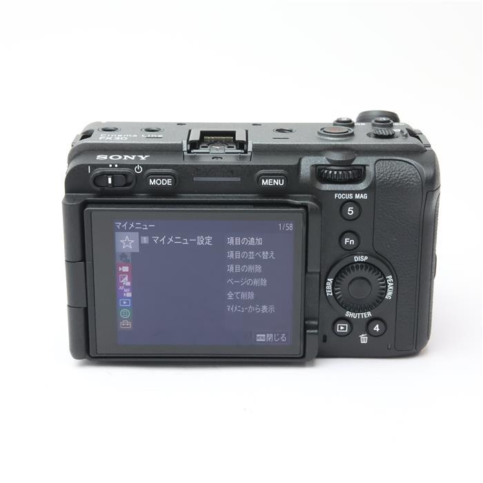 SONY（ソニー） 《美品》SONY FX30 ボディ ILME-FX30B : カメラ専門店