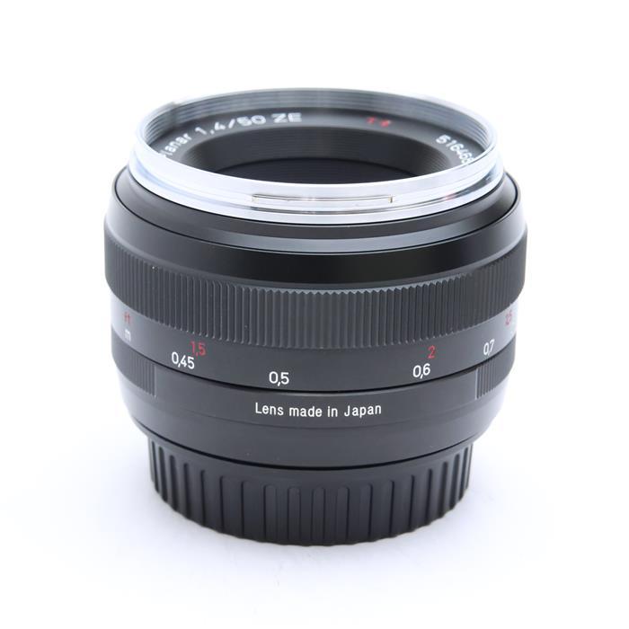 良品》Carl Zeiss Planar T* 50mm F1.4 ZE（キヤノンEF用） : カメラ