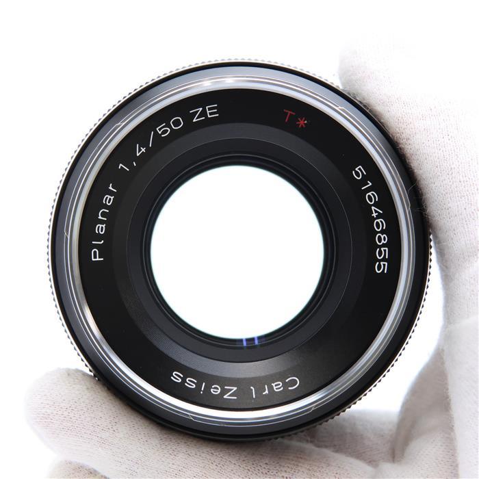 良品》Carl Zeiss Planar T* 50mm F1.4 ZE（キヤノンEF用） : カメラ