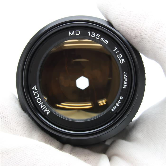 並品》MINOLTA New MD 135mm F3.5 ※MD 表記 黄色数字 : カメラ専門店