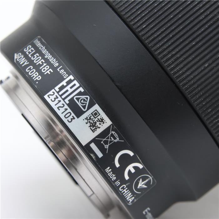 SONY（ソニー） 《並品》SONY FE 50mm F1.8 SEL50F18F : カメラ専門店