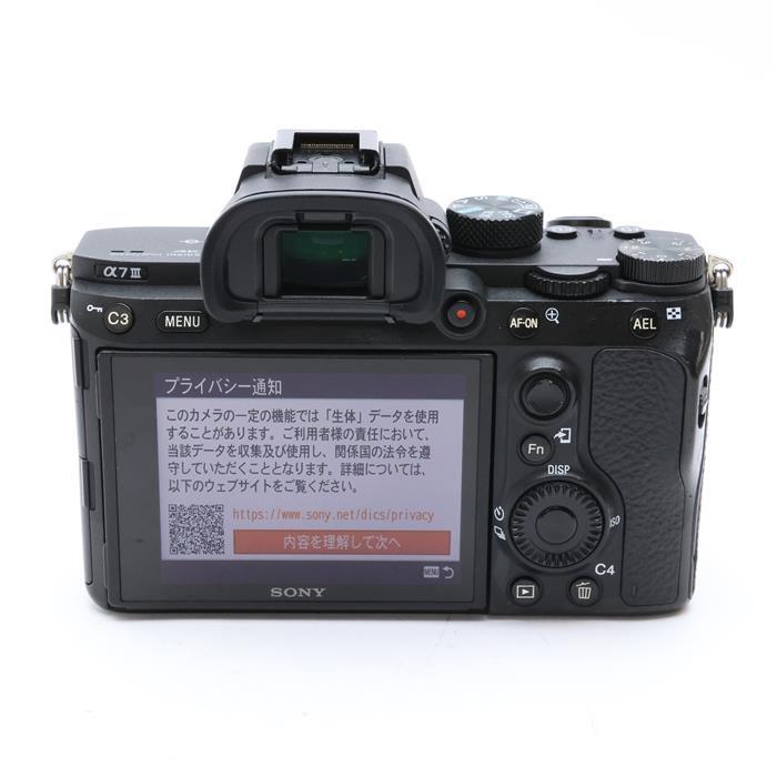 SONY（ソニー） 《並品》SONY α7III ボディ ILCE-7M3 : カメラ専門店