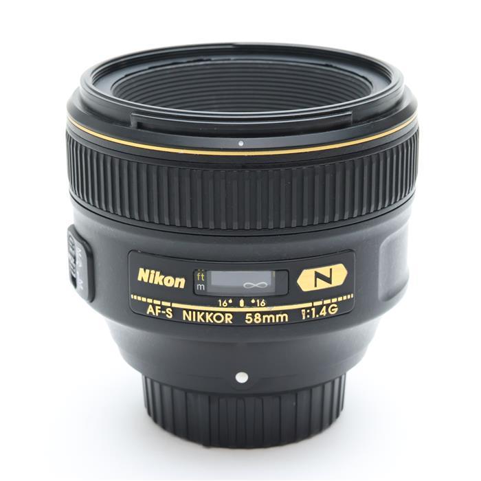 Nikon (ニコン) AF-S NIKKOR 58mm F1.4G 元箱付き ニコン（Nikon） 《並品》Nikon AF-S NIKKOR 58mm F1.4G : カメラ専門