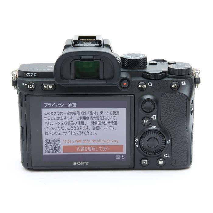 SONY（ソニー） 《並品》SONY α7III ボディ ILCE-7M3 : カメラ専門店