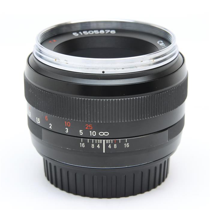 並品》Carl Zeiss Planar T* 50mm F1.4 ZE（キヤノンEF用） : カメラ