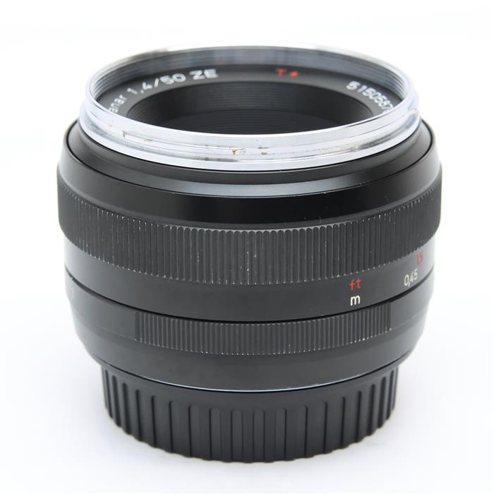 並品》Carl Zeiss Planar T* 50mm F1.4 ZE（キヤノンEF用） : カメラ