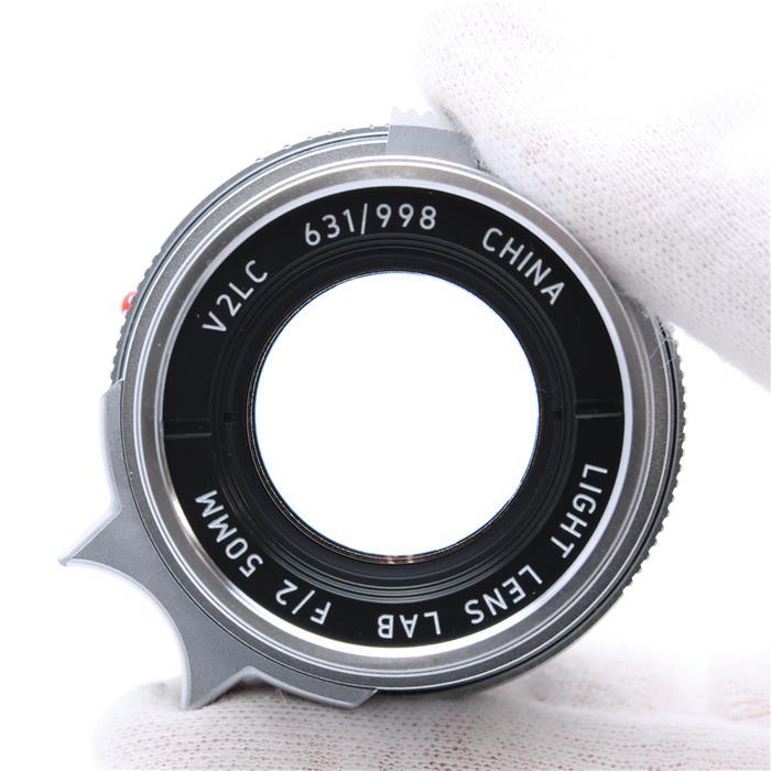 良品》Light lens lab M 50mm F2 周エルカン（ライカM用） : カメラ