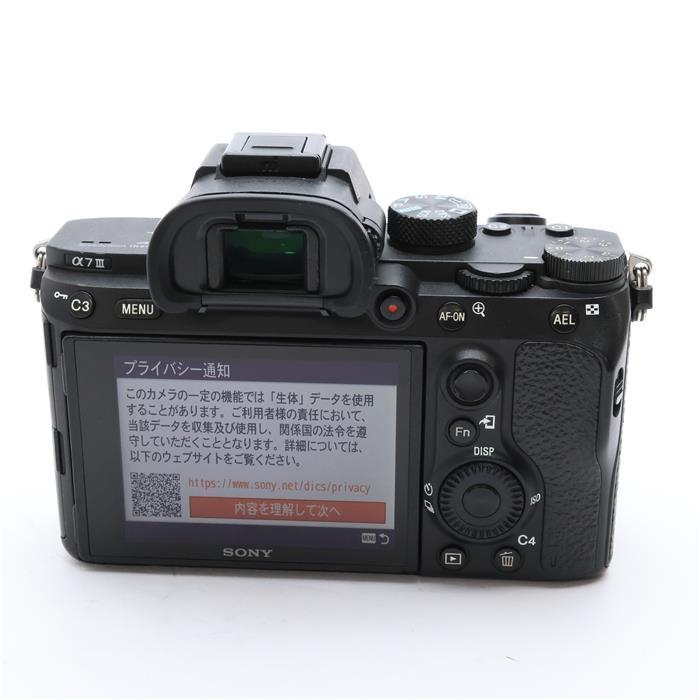 SONY（ソニー） 《並品》SONY α7III ボディ ILCE-7M3 : カメラ専門店