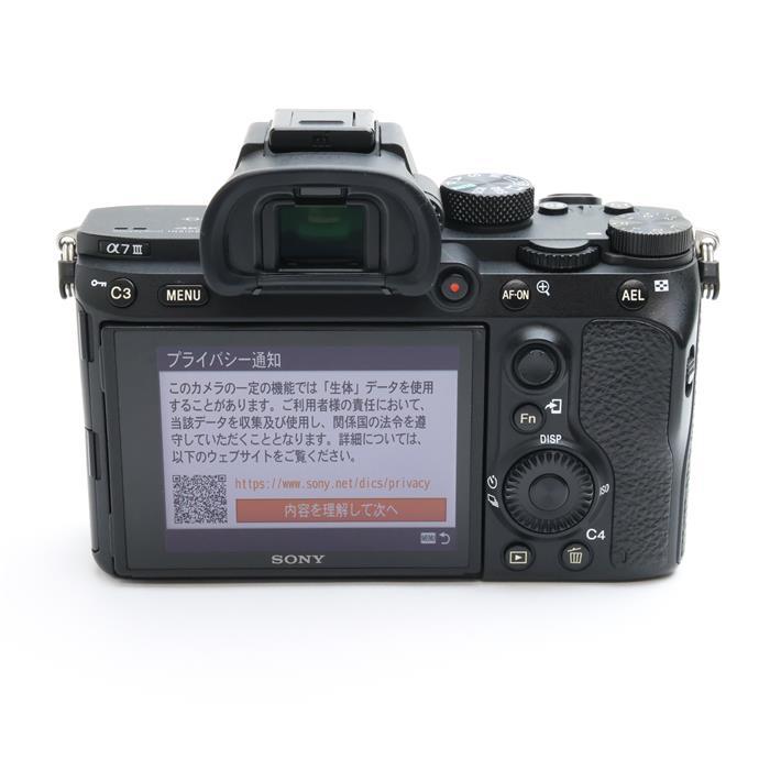 SONY（ソニー） 《並品》SONY α7III ボディ ILCE-7M3 : カメラ専門店