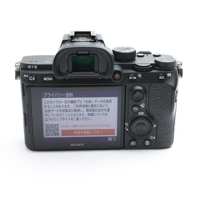 SONY（ソニー） 《並品》SONY α7III ボディ ILCE-7M3 : カメラ専門店