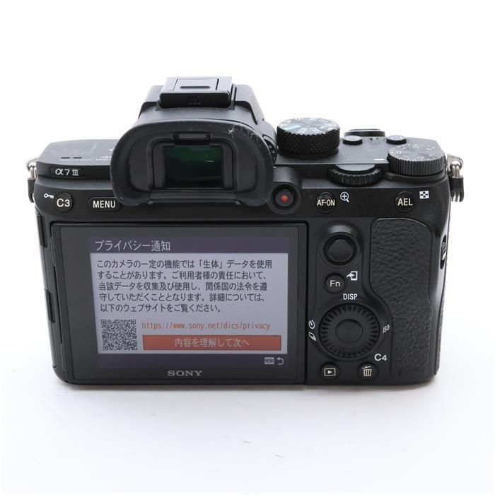 SONY（ソニー） 《並品》SONY α7III ボディ ILCE-7M3 : カメラ専門店