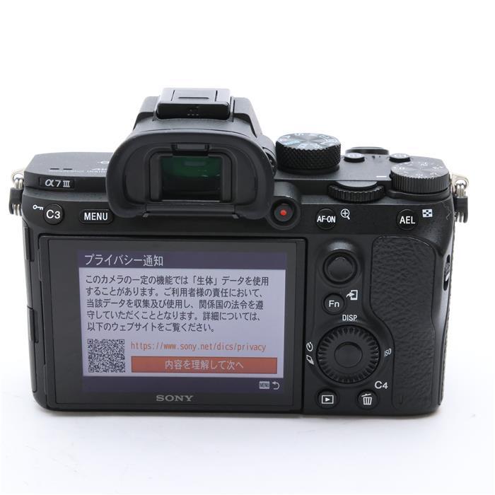 SONY（ソニー） 《良品》SONY α7III ボディ ILCE-7M3 : カメラ専門店