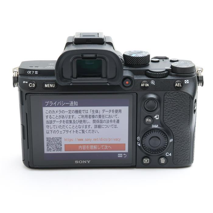 【美品】SONY α7III ボディ ILCE-7M3 SONY（ソニー） 《並品》SONY α7III ボディ ILCE-7M3 : カメラ専門店