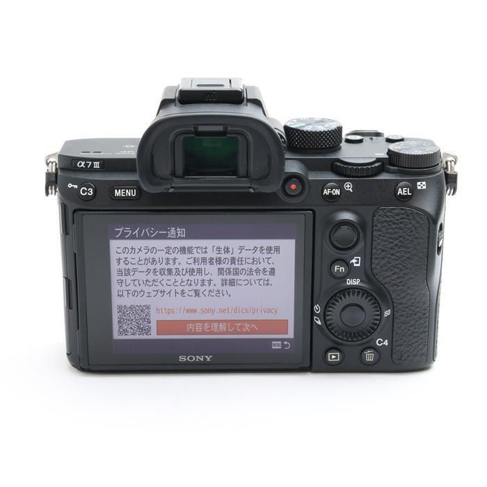 SONY（ソニー） 《並品》SONY α7III ボディ ILCE-7M3 : カメラ専門店