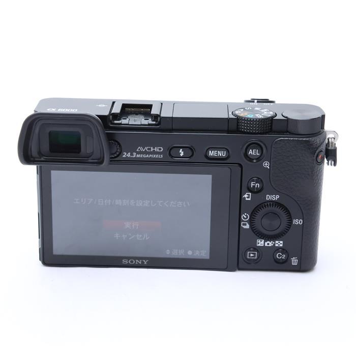 良品》SONY α6000ボディ ILCE-6000 SONY ソニー ミラーレス一眼カメラ 
