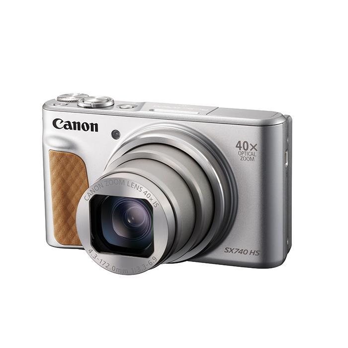 物品《新品》 Canon (キヤノン) HS SX740 PowerShot シルバー デジタル