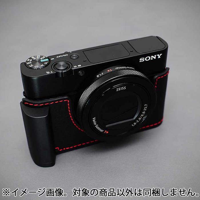《新品アクセサリー》 LIM#039;S 売り込み 最大92%OFFクーポン リムズ メタルグリップ本革カメラハーフケース ソニー ブラック BK RX100M7〜2用 LE-MHCRX100BK