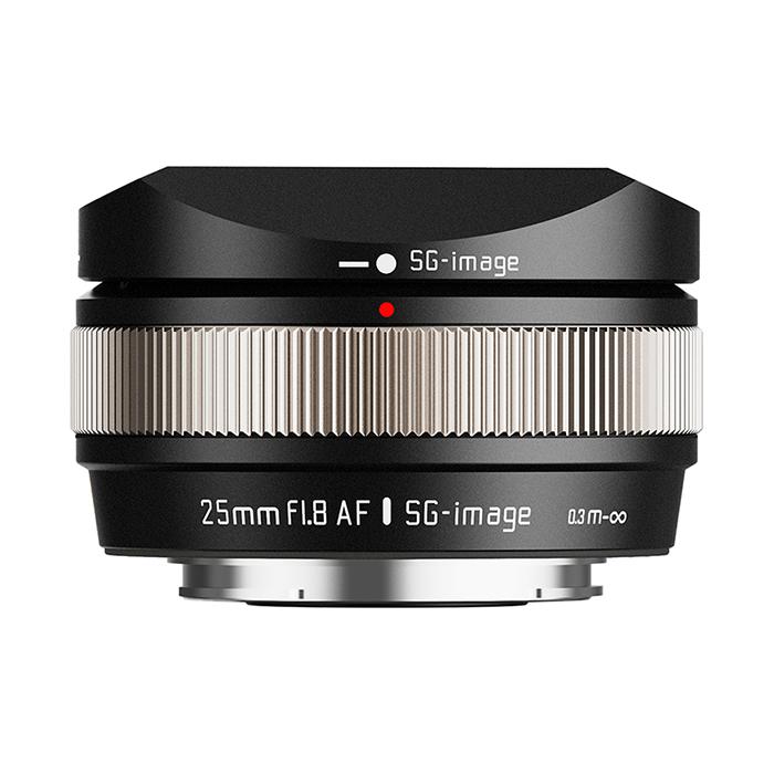 新品　SGimage AF 25mm F/1.8 FUJIFILM Silver 新品》 SG-image (エスジーイメージ) AF 25mm F1.8 Type II（フジ