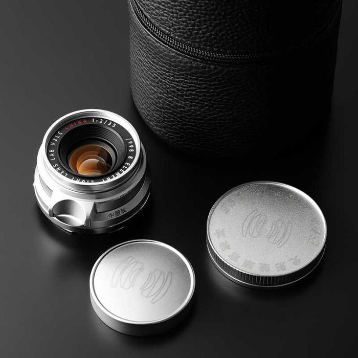 Light lens lab 35mm F2 周八枚 ライカM用 シルバー 新品)Light lens lab（ライトレンズラボ） LTM 35mm F2 周八枚