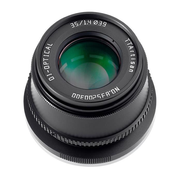 《新品》 銘匠光学 (めいしょうこうがく)TTArtisan 35mm F1.4 C (ライカSL/TL APS-C用) ブラック｜ymapcamera｜03