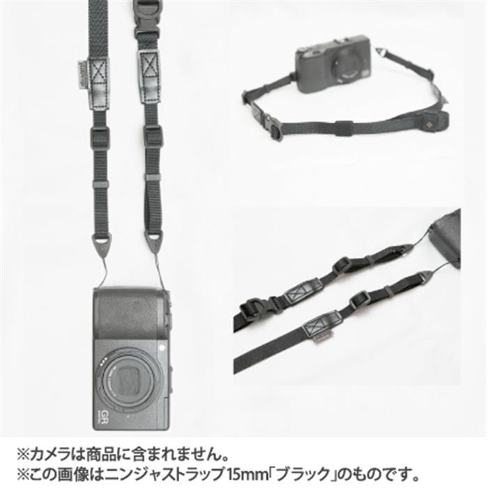 ご予約品】 《新品アクセサリー》 diagnl(ダイアゴナル) ニンジャストラップ15mm チャコール ストラップ カメラアクセサリー diagnl ニンジャストラップ 25mm幅 チャコール (注意点あり)