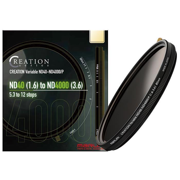 《新品アクセサリー》 marumi (マルミ) 67mm CREATION VARIABLE ND40-ND4000/P
