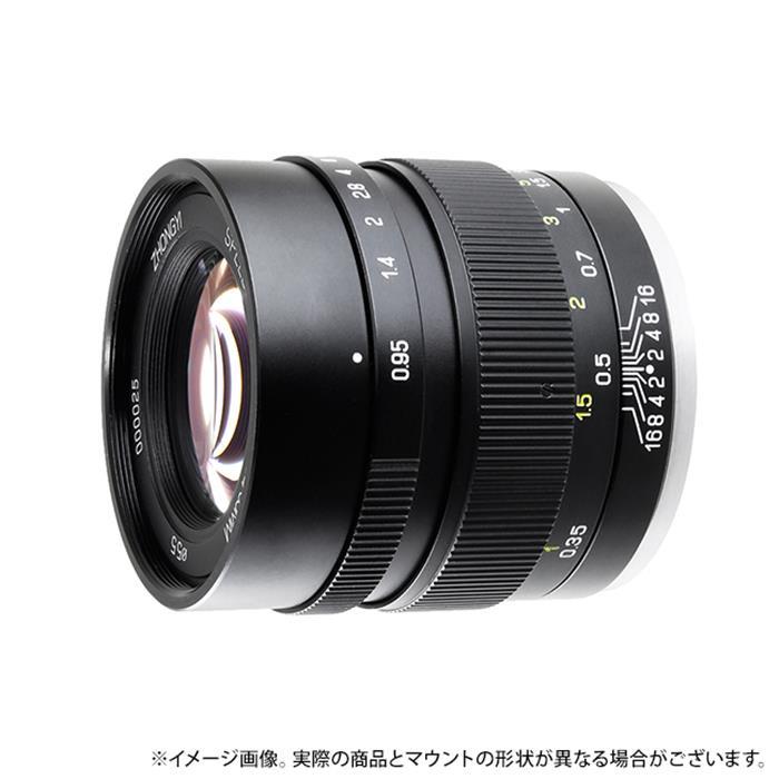 関税負担なし☆《新品》ZHONG YI OPTICAL SPEEDMASTER 35mm F0.95 II (フジフイルムX用) ブラック