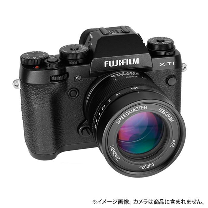関税負担なし☆《新品》ZHONG YI OPTICAL SPEEDMASTER 35mm F0.95 II (フジフイルムX用) ブラック