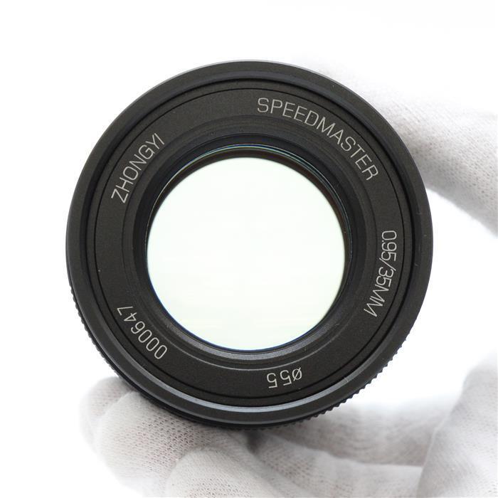 関税負担なし☆《新品》ZHONG YI OPTICAL SPEEDMASTER 35mm F0.95 II (フジフイルムX用) ブラック