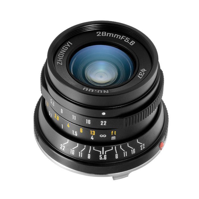 新品》 中一光学 TOURIST 28mm F5.6 (ライカM用) ブラック : カメラ